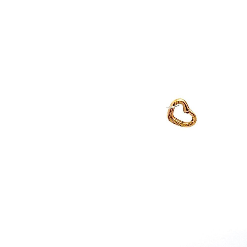 18K Gold Pendant Charm Very Very Tiny - Picture 8 of 9